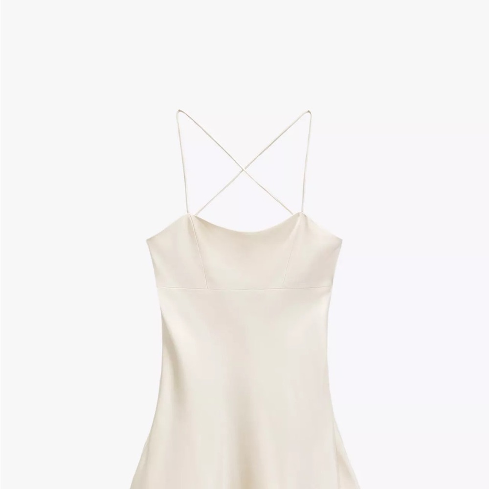 Zara Cream Mini Dress